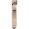 Ekena Millwork Merced Arts and Crafts Smooth Bracket w/ Offset Brace, Douglas Fir, 7 1/2"W x 32"D x 44"H BKT0806X32X44MRC03SDF - alternate 2